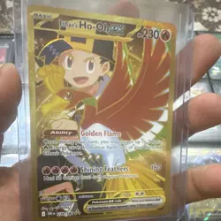 The Pokemon Company Ethan's Ho-Oh ex 239/182 SV10 Secret Rare Holo Full Art Eng - Image 1