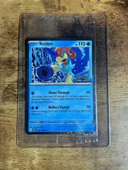 Pokemon TCG Keldeo Chaos Rising 019/086 Stamped PROMO Sealed - Image 1