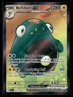 Bellibolt ex 237/193 Paldea Evolved Ultra Rare Pokemon - Image 1