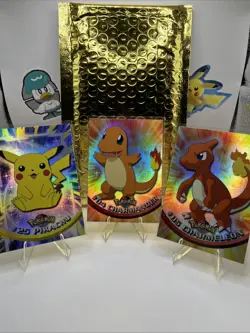 🔥 Topps Pokemon 1999 Vintage 5 Card Gold Pack🔥 - Image 1