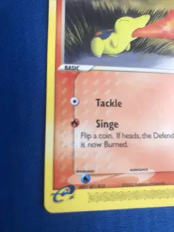 Cyndaquil 59/100 EX Sandstorm Pokemon TCG Card Near Mint 2003 - Image 2