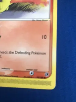 Cyndaquil 59/100 EX Sandstorm Pokemon TCG Card Near Mint 2003 - Image 3