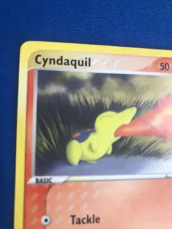 Cyndaquil 59/100 EX Sandstorm Pokemon TCG Card Near Mint 2003 - Image 5