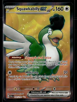 Squawkabilly ex 247/193 Paldea Evolved Ultra Rare Pokemon - Image 1