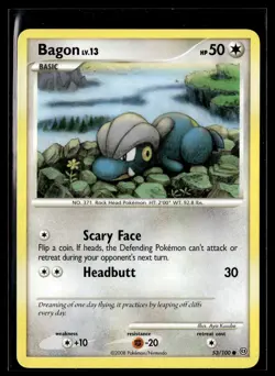 Bagon 53/100 Stormfront Common Pokemon - Image 1