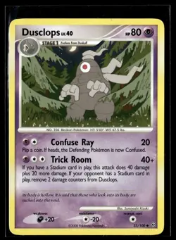 Dusclops 35/100 Stormfront Uncommon Pokemon - Image 1
