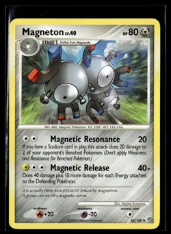 Magneton 42/100 Stormfront Uncommon Pokemon - Image 1