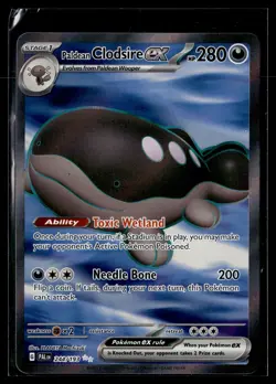 Paldean Clodsire ex 244/193 Paldea Evolved Ultra Rare Pokemon - Image 1