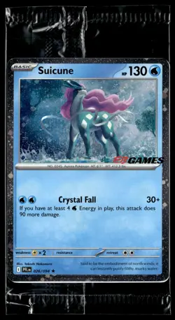 Suicune 026/094 Phantasmal Flames EB Games Promo Rare Pokemon - Image 1