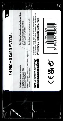 Yveltal 088/132 EB Games Promo Mega Evolution Rare Pokemon - Image 2