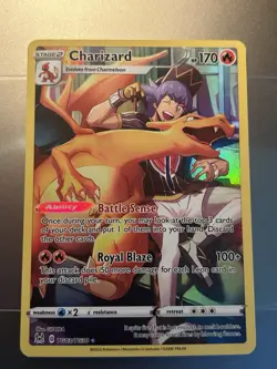 Pokemon TCG Charizard Sword & Shield Lost Origin Trainer Gallery TG03/TG30 Holo - Image 1