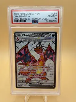 Charizard EX SVP056 Premium Collection Holo Promo Pokemon Card CGC 10 Gem Mint - Image 1
