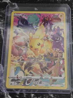 Pikachu 160/159 Crown Zenith Secret Rare Holo Full Art NM - Image 1