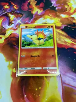Cyndaquil 40/214 Sm-Lost Thunder Regular NM-Mint Pokemon Card TCG - Image 3