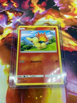 Cyndaquil 40/214 Sm-Lost Thunder Regular NM-Mint Pokemon Card TCG - Image 5