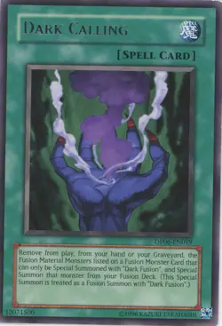 Yugioh Dark Calling DP06-EN019 Rare LP - Image 1