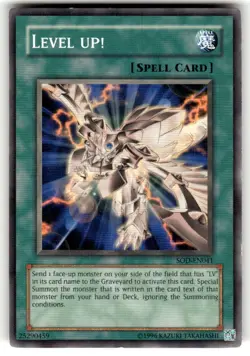 1x (EX) Level Up! - SOD-EN041 - Common - Unlimited Edition YuGiOh - Image 1