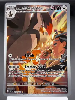 Larry’s Staraptor 249/217 - Illustration Rare -Ascended Heroes Pokemon Card MINT - Image 1