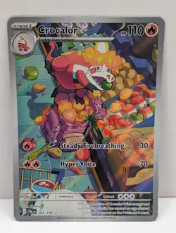 Pokemon Card Lot Crocalor 202/193 IR Bulbasaur 166/165 Japanese AR Holo - Image 2