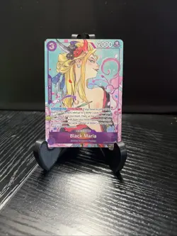 Black Maria (Illustration Box Vol.2) OP08-074 One Piece Promotion Cards Foil - Image 1