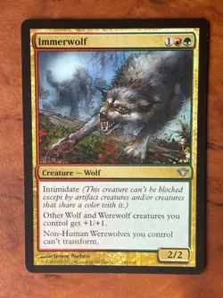 Immerwolf MTG Magic the Gathering Card LP Lightly Played DKA - Image 1