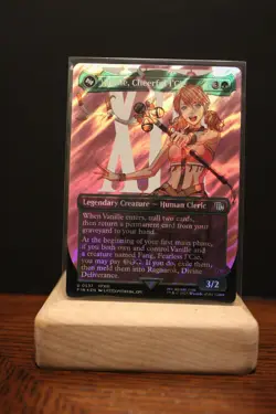 Vanille, Cheerful l'Cie Surge Foil NM Borderless Final Fantasy MTG Cards ManaFam - Image 1
