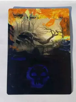 Swamp M21 266/274 Land Magic the Gathering English ALTERED - Image 1
