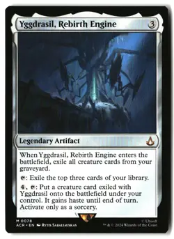 MTG Yggdrasil, Rebirth Engine [ACR - 78] NM 5-17 - Image 1