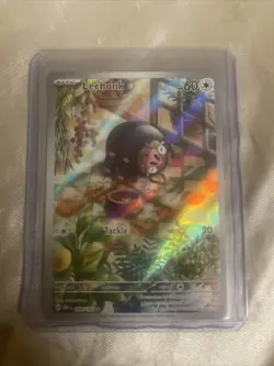 Pokemon TCG Lechonk SV03: Obsidian Flames 209/197 Holo Illustration Rare - Image 1