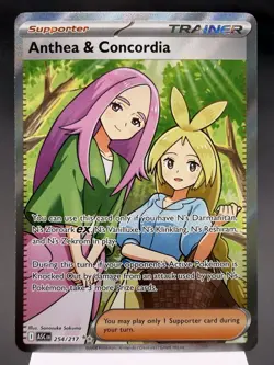 Anthea & Concordia 254/217 - Full Art Holo - Ascended Heroes Pokemon Card MINT - Image 1