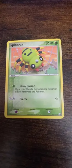 Spinarak 75/115 Common Unseen Forces Pokemon Lightly Played - Image 1
