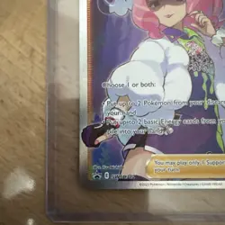 Pokemon Card TCG - Klara SWSH302 Full Art Trainer Sword & Shield Promo Near Mint - Image 5