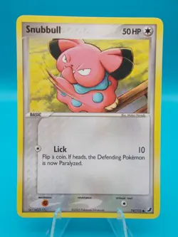 Snubbull 74/115 Unseen Forces Pokemon TCG Regular Lightly Played - Image 1