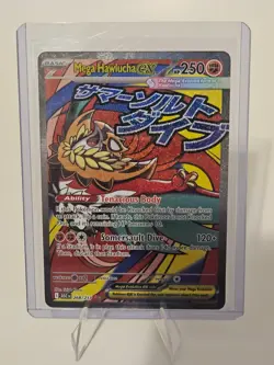 Mega Hawlucha ex 268/217 Me: Ascended Heroes Holo Mega Attack Rare Pokemon TCG - Image 1