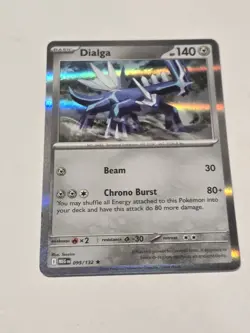 Dialga Pokemon ME01 Mega Evolutions Holo 095/132 Foil TCG - Image 1