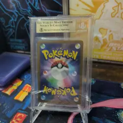 Pokemon Leafeon 068 Yu Nagaba Promo Reverse Holo BGS Beckett 9.5 - Image 2