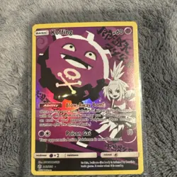 Pokemon TCG Koffing Holo Secret Rare Cosmic Eclipse 243/236 - Image 1