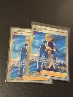 Blanche SWSH227 Black Star Promo Pokemon GO Pokemon Card NM - Image 3