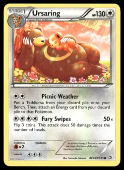 Ursaring Legendary Treasures: Radiant Collection RC16/RC25 Pokemon TCG - Image 1