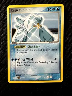 Regice 27/110 Holon Phantoms Pokemon Card - Image 1