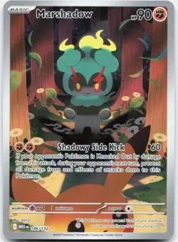 Pokemon TCG Marshadow ME01: Mega Evolution Illustration Rare 146/132 Holo - Image 1