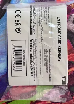 🔥 Pokemon Xerneas 064/132 Mega Evolutions Stamped Promo Sealed 🔥 - Image 2