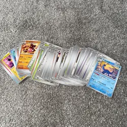 Over 100 Japanese Pokemon cards bulk bundle (lot 3) mixed unknown rarity - Image 1