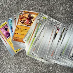 Over 100 Japanese Pokemon cards bulk bundle (lot 3) mixed unknown rarity - Image 2