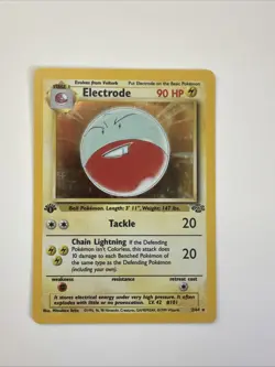 Electrode 2/64 | 1st Edition Jungle | Holo | Pokemon Card TCG - Image 1