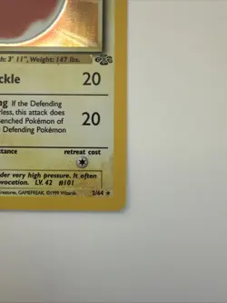 Electrode 2/64 | 1st Edition Jungle | Holo | Pokemon Card TCG - Image 5