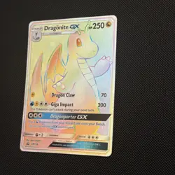 Dragonite GX - SM156 - Pokemon TCG Sun & Moon Promo Ultra Rare Card NM - Image 2