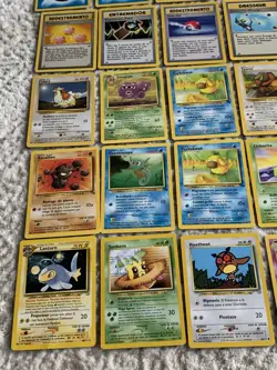 (33) Foreign Vintage Pokemon Card Lot - Non English Cards Italian Spanish - Image 4