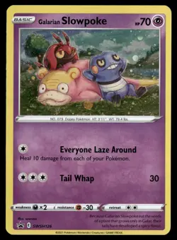 Galarian Slowpoke - Promo SWSH: Sword & Shield Promo Cards SWSH126 NM - Image 1