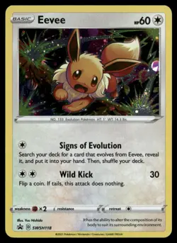 Eevee - SWSH: Sword & Shield Promo Cards SWSH118 Pokemon TCG - Image 1